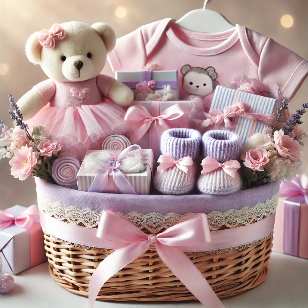 Baby Girl Gift Baskets