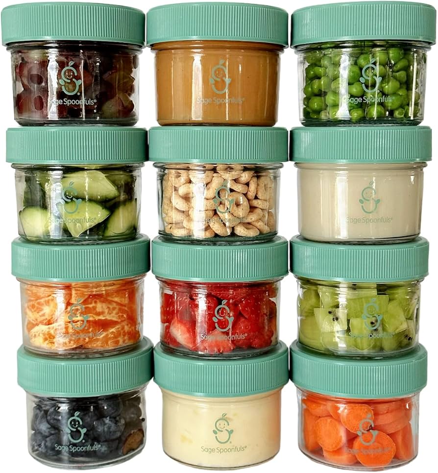 Baby Food Containers: Top Reusable Glass Storage Options for Infants