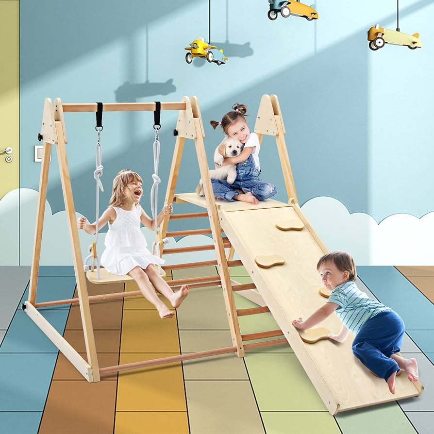 Kids' Indoor Climbers: Best Montessori Climbing Toys for Active Toddlers