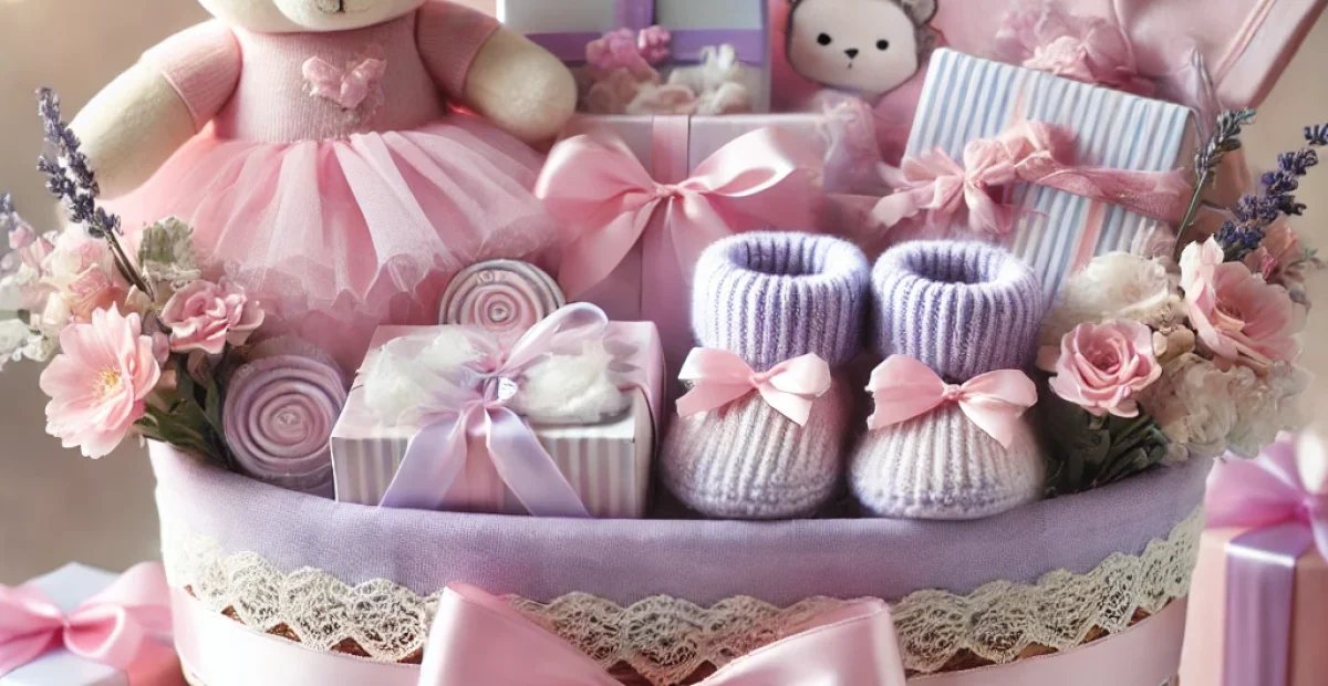 Baby Girl Gift Baskets