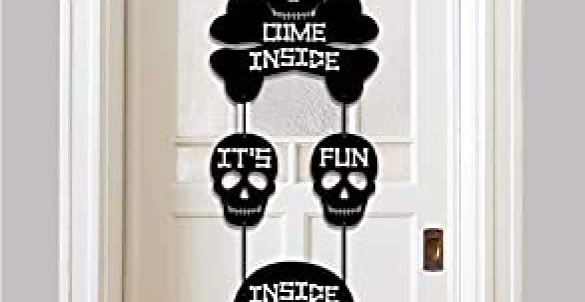 Baby Door Hangers Black