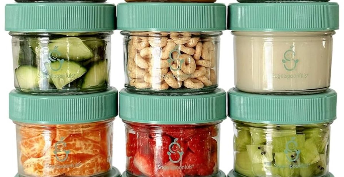 Baby Food Containers: Top Reusable Glass Storage Options for Infants