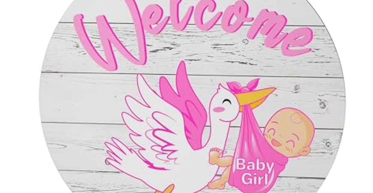 Baby Girl Door Hanger