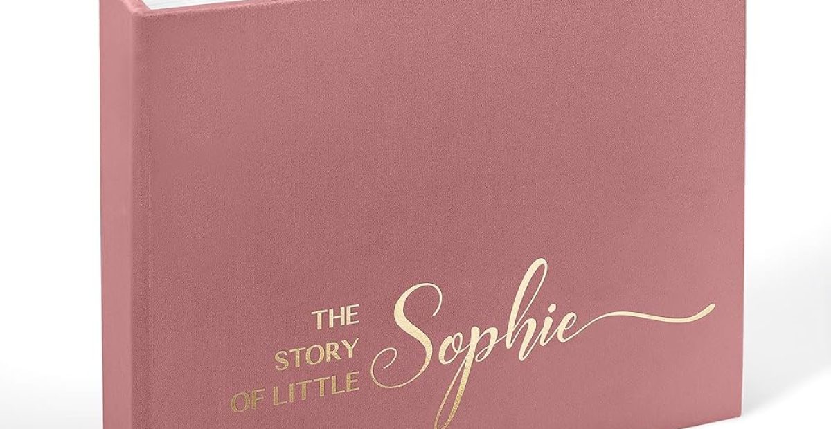 Baby Girl Photo Album: Capture Precious Moments in Pink Keepsake Book