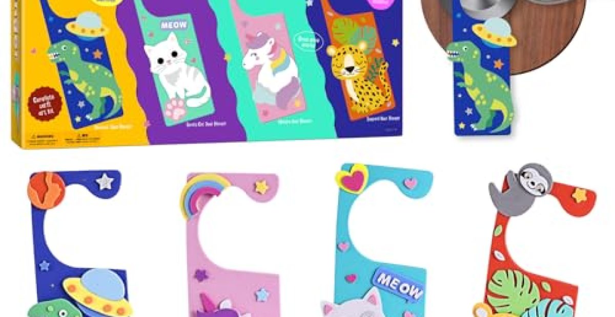 Cute News Kids Door Hangers